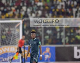 Eguavoen reveals key Super Eagles player suffered a knock vs Ghana, misses recovery training