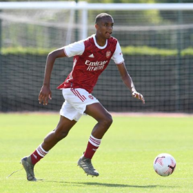 2004-born defender of Nigerian descent trains with Arsenal first team pre-Bodo/Glimt