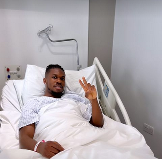 Arsenal's Nigerian-born midfielder undergoes successful surgery on ankle injury