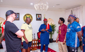 Lagos State Governor Sanwo-Olu makes Premier League top four prediction; hails Saka