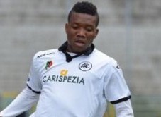 Standard Liege, Heerenveen, SD Eibar Battling For Spezia Forward Okereke 