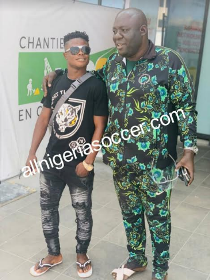 Photo : Ex-Nigeria U17 Star, Akinkunmi Amoo Flies Out To Sweden To Link Up With Hammarby