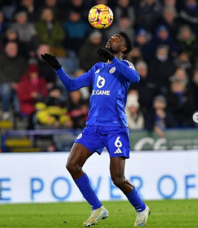 'He's an amazing manager' - Ndidi hails van Nistelrooy, insists Leicester have the quality to remain in PL