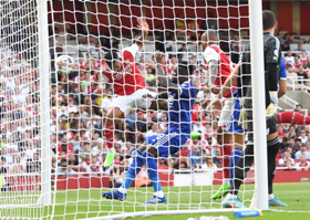 Arsenal 4 Leicester City 2 : Super Eagles striker bags assist against fantastic Gunners 