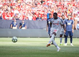 Liverpool's Nigerian Winger Scores Against Manchester United 