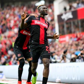 Super Eagles striker Boniface misses Bayer Leverkusen training amid interest from Al Nassr