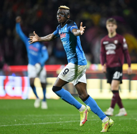 Osimhen named in Napoli's provisional squad v Udinese amid ongoing feud with Serie A champions 