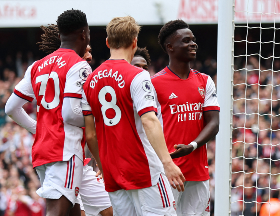  Nigeria-eligible midfielder unused substitute for Arsenal in 3-1 win against Manchester United