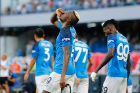 Serie A  : Osimhen highest scoring Nigerian in history; Okereke scores sensational goal; Lookman strikes 