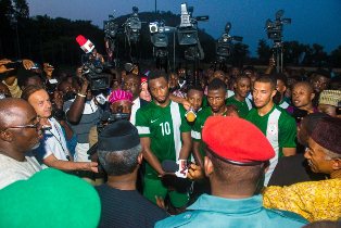 Vice President of Nigeria Proud Of Mikel, Iheanacho, Iwobi, Ighalo & Super Eagles Stars