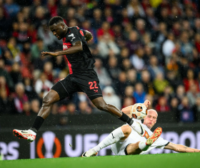 Most goal contributions U23 players: Bayer striker Victor Boniface overtakes Real Madrid's Golden Boy 