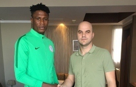 (Photo Confirmation): Super Eagles Defender Seals Transfer To Lokomotiv Plovdiv In Morocco