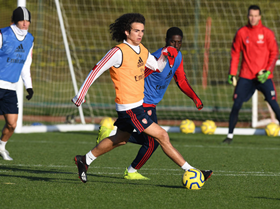 (Photo) Versatile Nigerian Teenager Trains With Arsenal First Team Ahead Of Manchester City Visit 