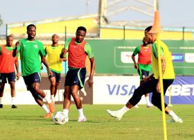 Super Eagles team news: Troost-Ekong and Yusuf pictured in full training ahead of Cameroon clash