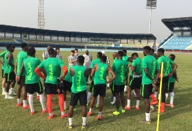 Super Eagles Begin Preparations For Egypt: Collins Pulls Out Of Training, Ighalo Absent, Akpeyi Drilled