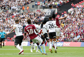 Abraham Leads Aston Villa Attack To Grab Premier League Ticket Against Tomori's Derby County