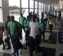 Nigeria Squad Jet Off To Sao Paulo Ahead Of Colombia Game