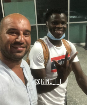 Photo : Three-Time AFCON Veteran Taiwo Lands In Cyprus Ahead Of Doxa Katokopias Unveiling