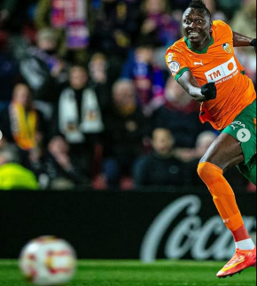 Super Eagles striker Sadiq makes winning debut for Valencia in 2-0 victory against Eldense