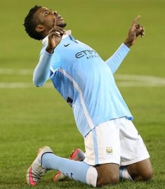 Man City Star Yaya Toure Gives Man Of The Match Award To His Boy Iheanacho