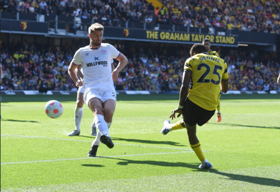 Dennis reaches double figures in goals in Watford's loss to Brentford 