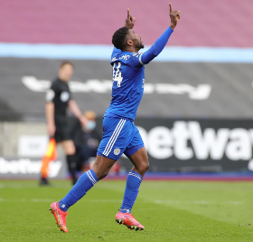 'Two very good goals' - Leicester coach singles out Iheanacho for praise despite loss to West Ham 