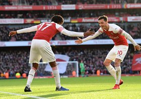 Iwobi, Osayi-Samuel send messages to Arsenal legend Ozil after his retirement 