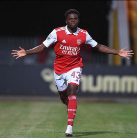 PL2 : On-loan Gunner Butler-Oyedeji in attendance at Old Trafford as Man Utd, Arsenal draw 