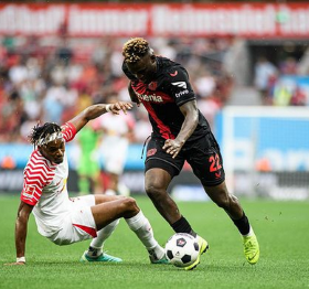 Bayer Leverkusen striker Boniface highest-rated player in Bundesliga Team of the Week 