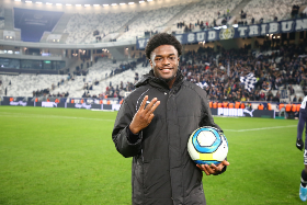 Official : Super Eagles Striker Wins Bordeaux's Top Scorer Award For 2019-2020 Season 