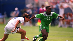 USA 94: Fans React As FIFA Reminisce Nigeria Vs Italy Game In Which Okocha Set World Cup Dribble Record 