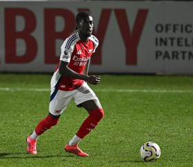 After training with first team this week, 16yo Ogunnaike makes debut for Arsenal U21s