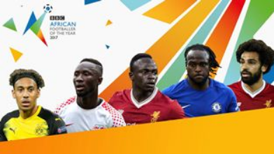 Victor Moses, Mane, Salah, Aubameyang & Keita Nominated For BBC AFOTY