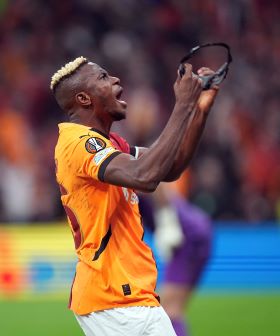 First-ever brace for Osimhen in first half of European competition as Galatasaray beat Tottenham 