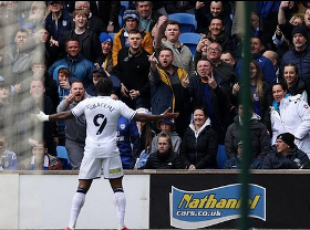 Ireland intl now eligible to switch to Nigeria scores brace to help Swansea make South Wales derby history