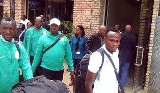 Determined And Focused Super Eagles Land In Rwanda