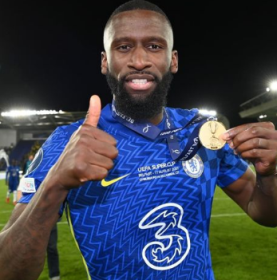 Rangers' German-born Super Eagles star congratulates Rudiger on reaching Chelsea milestone