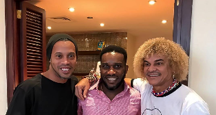 Ex-Barcelona Superstar Ronaldinho : Okocha Is The Only Number Ten I Admired