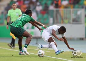 Dual national Super Eagles RB Osayi-Samuel reacts to Bellingham's stunner in England win v Slovakia 