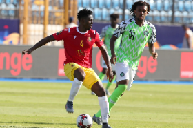 Nigeria 1 Guinea 0 : Omeruo's Header Sends Super Eagles Into 2019 AFCON Last 16