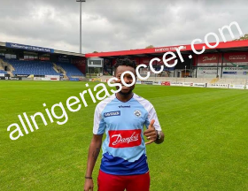  Official : SonderjyskE And Super Eagles Midfielder Go Their Separate Ways 