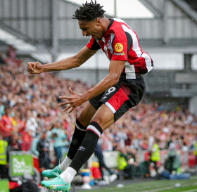 Brentford forward Schade competes with Saka, Sterling, Luis Diaz for PL GOTM