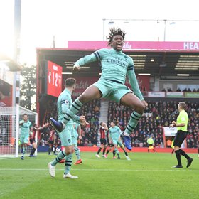 Bournemouth 1 Arsenal 2: Iwobi Helps Gunners Go 17 Games Unbeaten; Ibe, Oforborh Not In 18 