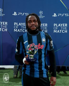 What Uefa's Player of the Match Lookman said after scoring for Atalanta against Real Madrid