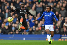  'He Wins A Lot Of Aerial Battles' - Iwobi Backs Everton Teammate For First Senior England Call-Up