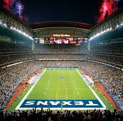 Reliant Stadium Pitch In Poor Condition