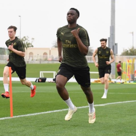 18-Year-Old Nigerian Midfielder Olayinka Promoted To Arsenal First Team Training 