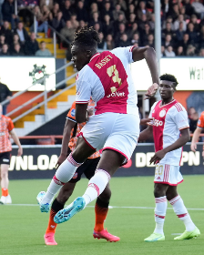  Bassey scores first goal for Ajax Amsterdam after summer move from Rangers