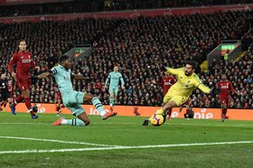 Liverpool 5 Arsenal 1 : Impressive Iwobi Provides Assist; No Record For Saka