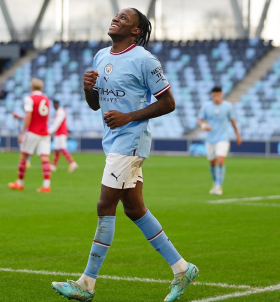 Man City winger Mebude battles Man Utd and Chelsea starlets, 5 others for PL2 POTM